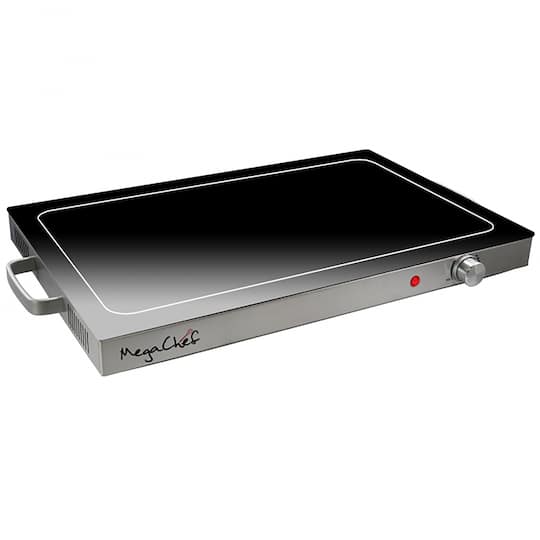 MegaChef Electric Warming Tray in Black | 24" x 14" x 2.5" | Michaels®